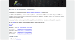 Desktop Screenshot of ironjacamar.org